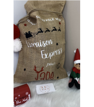 Hotte du Père-Noël en Toile...