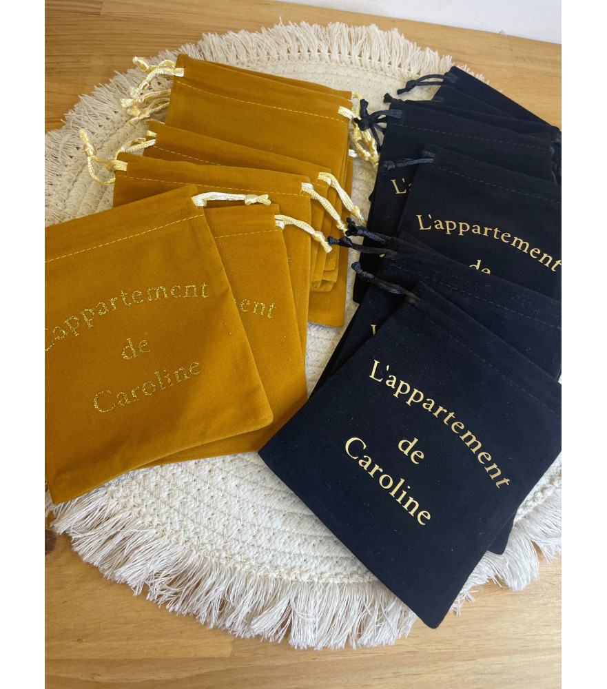 Petits Pochon en velours