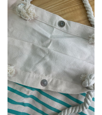 Sac de plage rayures
