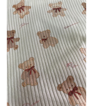 Pochette imprimée ourson