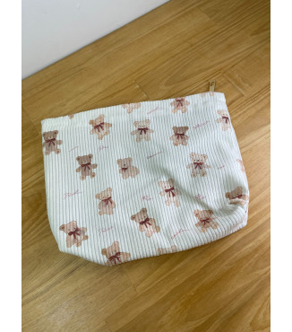 Pochette imprimée ourson