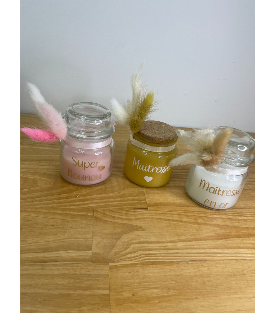 Bougies fleurs