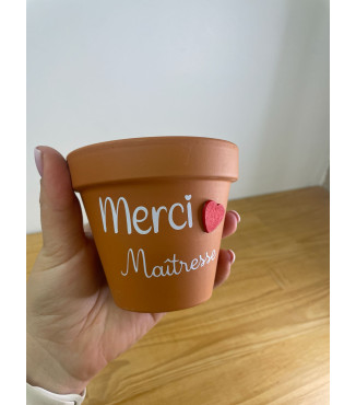 Pot de fleurs Maîtresse