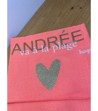 Fouta de plage Lurex