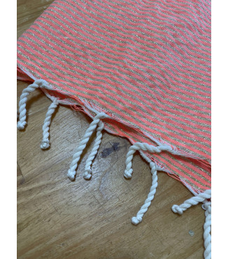 Fouta de plage Lurex