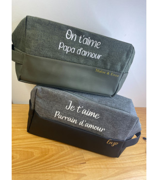 Trousse de toilette homme