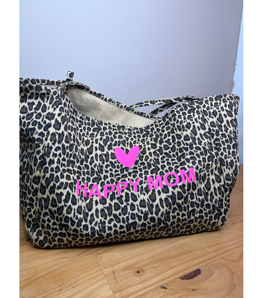 Tote-bag Léopard XXL
