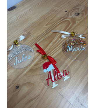 Boule de Noël Acrylique