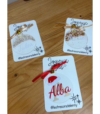 Boule de Noël Acrylique