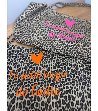 Tote-bag Léopard XXL