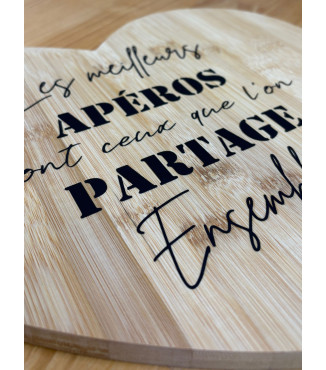 Planche Décorative Coeur