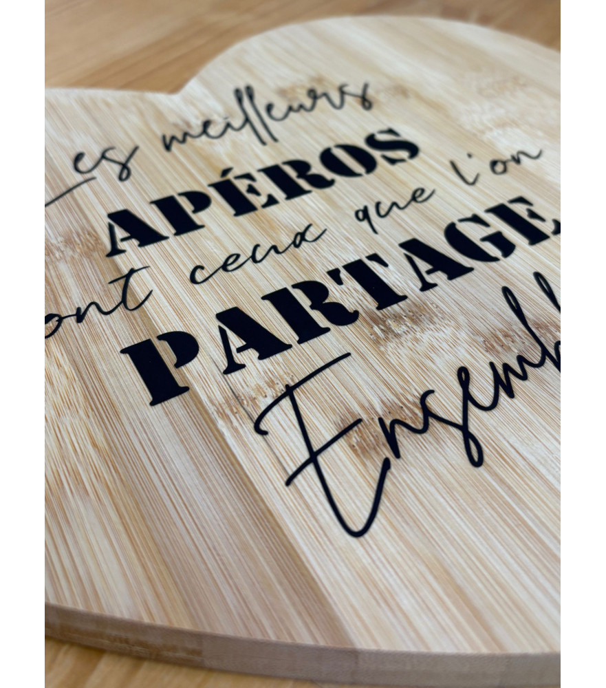 Planche Décorative Coeur