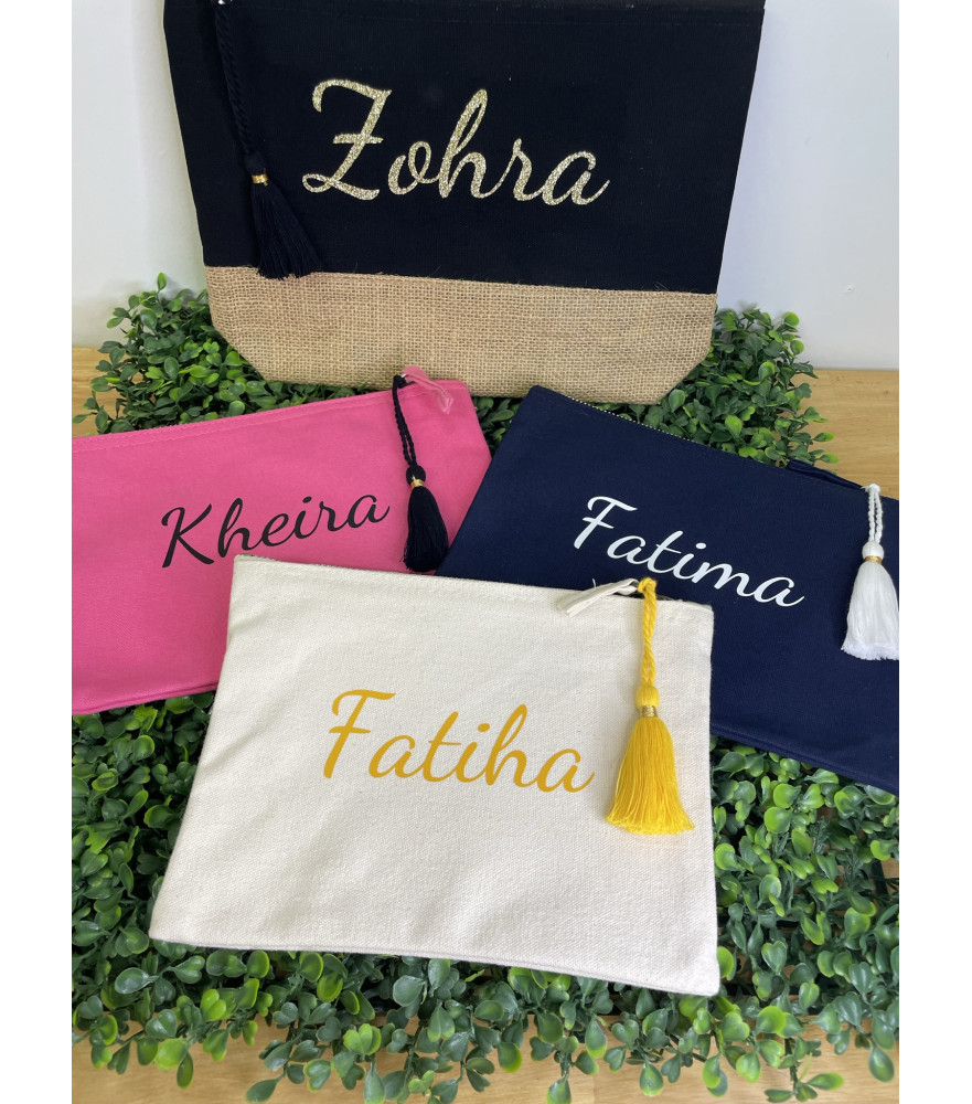 Trousse en coton
