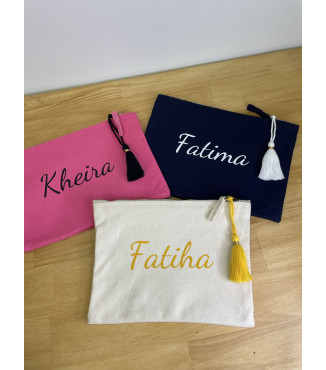Trousse en coton