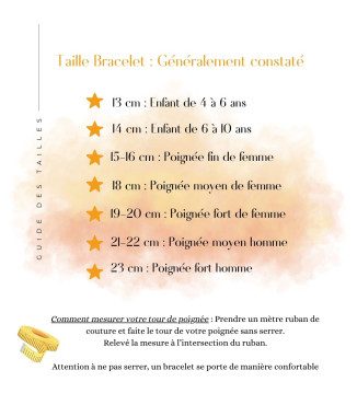 Bracelet Personalisés en perle Heishi